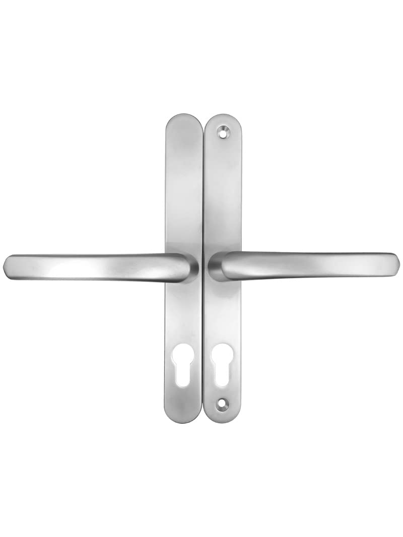 Fullex Silver 68Mm Pz White Gold Chrome Lever Lever Door Handle 215Mm Screw
