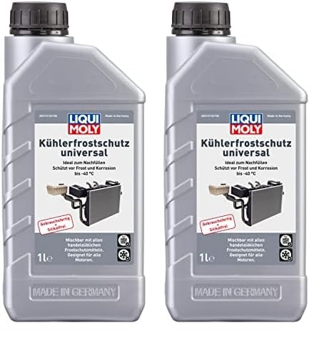 LIQUI MOLY Kühlerfrostschutz universal | 1 L | Kühlerschutz | Art.-Nr.: 21313 (Packung mit 2)