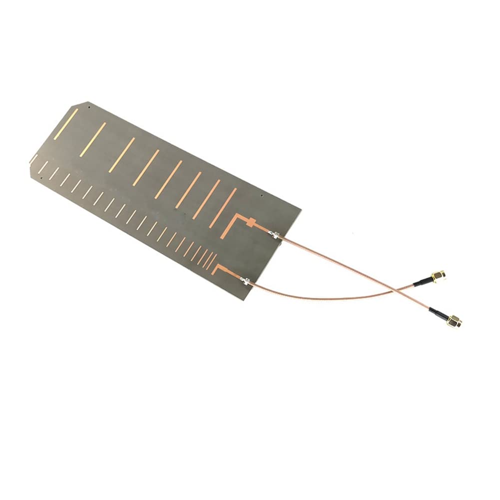 2.4G Directionnel Antenne 5.8G Carte PCB Haute Fréquence 5G 16DBi Gain SMA Connecteur WIFI Réception À Distance (RP SMA Male)