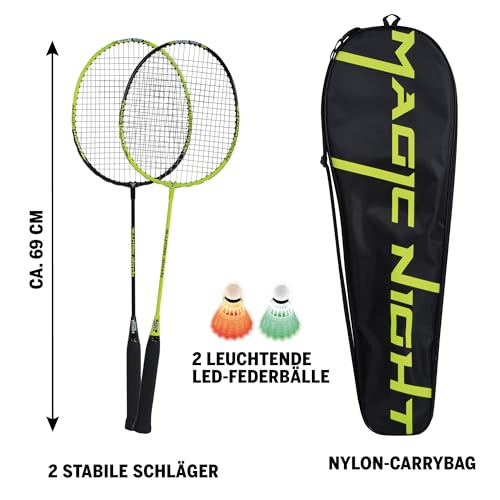 Badminton-Set Talbot Torro LED für Anfänger und Fortgeschrittene