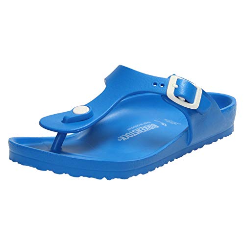 BIRKENSTOCK Gizeh Eva 1003520, Unisex-Kinder Zehentrenner, Blau...