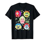 Yo Gabba Gabba! Colorful Friends with Doodles TV Show T-Shirt