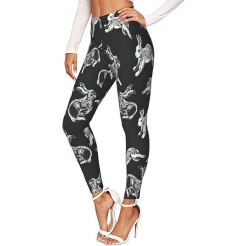 Leggings de yoga anti presion para mujer mallas elasticas comodas de conejo largas