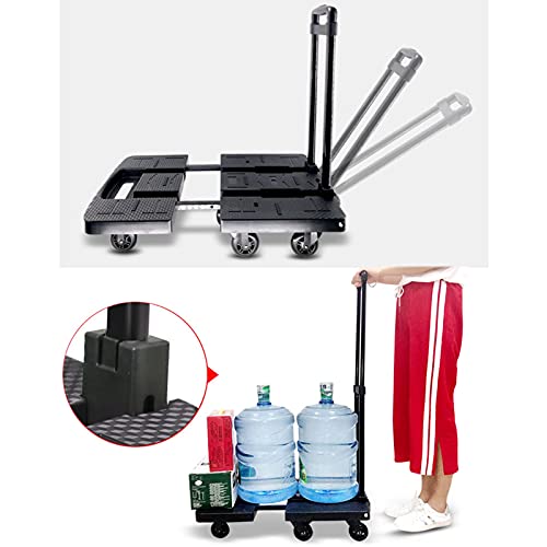 Carretilla plegable multifuncional 220kg 7 ruedas miniatura 6