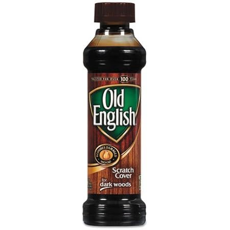 Old English No Scent Scratch Cover Polish Dark Wood 8 oz. Liquid