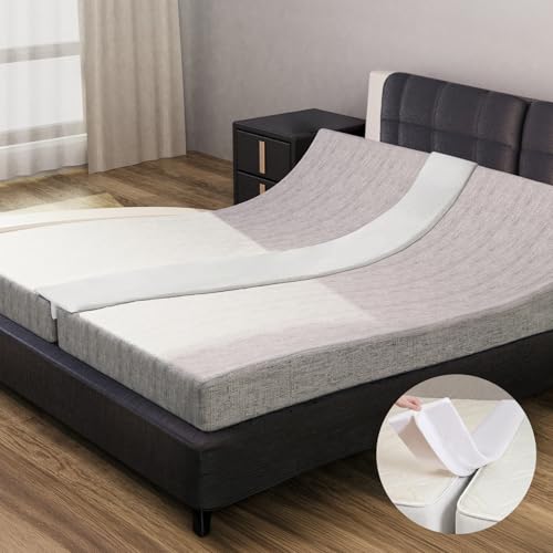 ENITYA 75' x 10' Split King Gap Filler for Adjustable Bed, Twin...