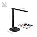 TaoTronics LED Desk Lamp with Qi-Enabled Wireless Fast Charger, USB Charging Port, 5 Color Temperatures & 5 Brightness Levels, Night Light Mode, 1 Hour Timer, Black, Philips Enabled Licensing Program