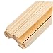 GETAJGHSD 10pcs Wooden Trim Molding for Screens Diy Window Decor Natural Pine Triangle Edges for Curtains and Screens