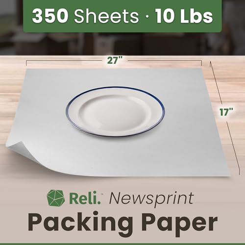 Papel de periódico para envolver objetos frágiles y rellenar cajas 2