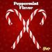 Christmas Candy Canes Classic Red and White Peppermint Flavor for Holiday Family Indulgement - Bulk Candy Canes Individually Wrapped for Kids and Adults, Great Candy Cane Gift Set - 12 Pack