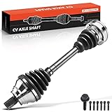 A-Premium CV Axle Shaft Assembly Compatible with Audi A3 06-13, A3 Quattro 07-13 & Volkswagen Jetta 06-18, Passat 06-08 10, CC 09-17, Eos 07-16, Golf 10-14, GTI 06-14, Front Left Driver Side