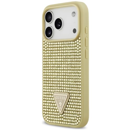 Étui Guess Rhinestone Triangle Logo pour iPhone 17 Pro or Neuf - vue 3