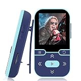 MP3 Player with Bluetooth 5.0, 32GB Clip MP3 Player Lossless Sound Walkman Bluetooth mp3 Player with