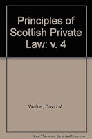 Principles of Scottish Private Law, 0198761325 Book Cover