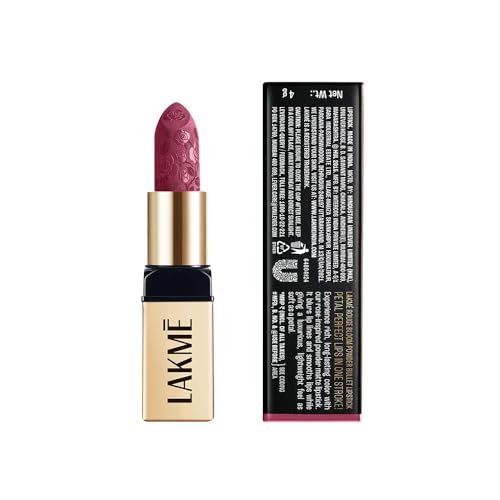 Image of LAKME LAKM Lakme Rouge Bloom Powder Matte Bullet Pink Tulip 203-4gm
