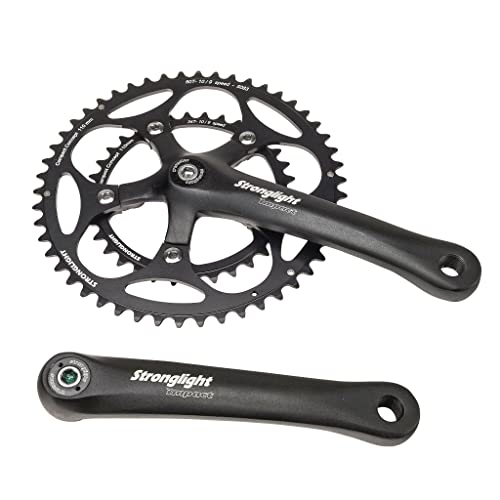 Pédalier route compact rigide Strong Impact 50-34d 172.5mm de haute précision