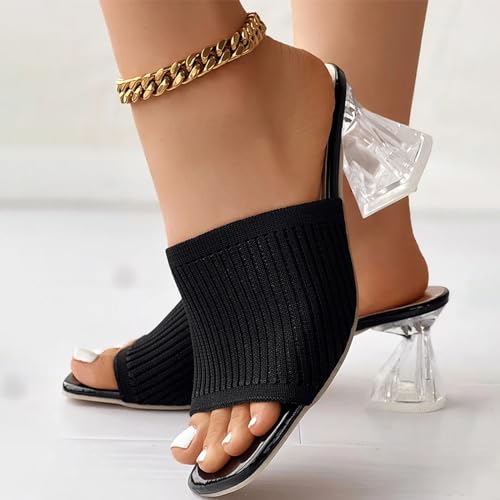 Sandales de mariage haut de gamme à talon bloc pour robe de mariée