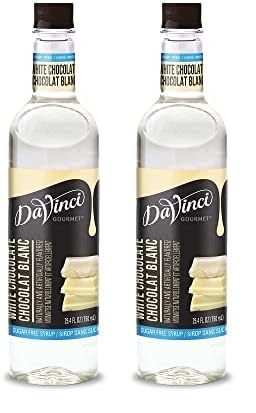 Image of DaVinci Gourmet Sugar Free White Chocolate Syrup, 25.4 Fl Oz (Pack of 2)