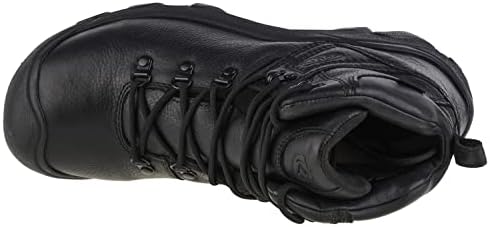 KEEN Men's Pyrenees Mid Height Waterproof Hiking Boots, Black/Legion Blue, 7.5 | Image 7