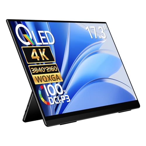 Amazon.co.jp: EHOMEWEI モバイルモニター 4K 17.3インチ 3840*2160