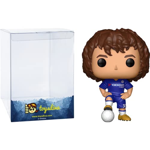 En Oferta David L U I Z : P O P ! Football Vinyl Figurine Bundle With 1 Compatible 'Toysdiva' Graphic Protector (006 - 29220 - B)