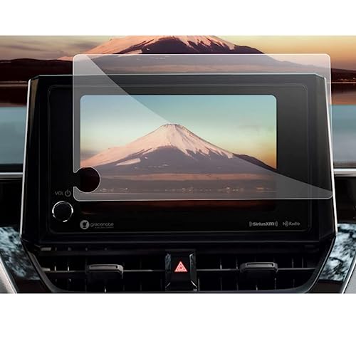 Verre trempé 8 pouces pour Toyota Corolla 2023 film protection écran navigation GPS