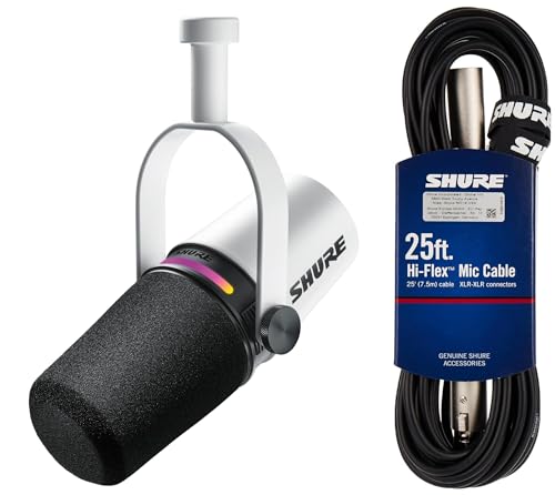 SHURE VA MV7+ |bhLXg}CNz zCg MV7+-W yKi/[J[ۏ2Nz + SHURE }CNP[u C25J yKiz zM Xg[~O YouTube ^ R[fBO y  Q[ Q
