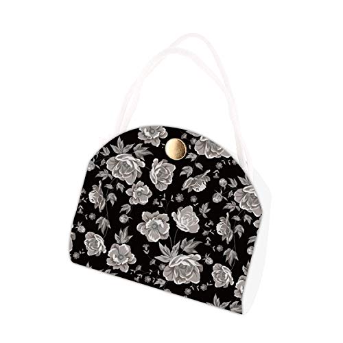 マスクケース 抗菌 日本製 おしゃれ 可愛い 立体マスク用 抗ウイルス 持ち運び シンプル ケース 布マスク 立体マスク 携帯用 仮置き 水洗い アルコール消毒 PVC 花柄 muskcase-01(D.リッチ)