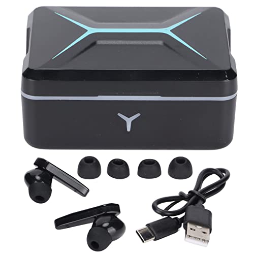 Enlybee cordless Gaming Earbuds Low Latency Touch Headphones with Noise Cancelling Microphone