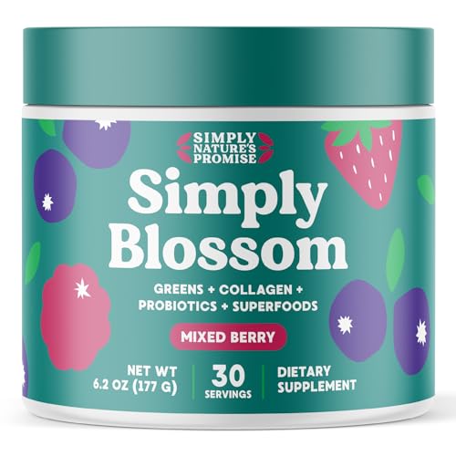 Simply-Natures-Promise-Blossom-Nutrition-Daily-Greens-Superfood-Powder-Collagen-Probiotics-for-Womens-Digestive-Health-Bloating-Relief-Help-Your-Health-Bloom-30-Day-Supply