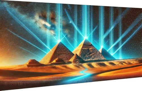 Peinture diamant 5D anti-stress grand format 100x55cm avec strass carrés