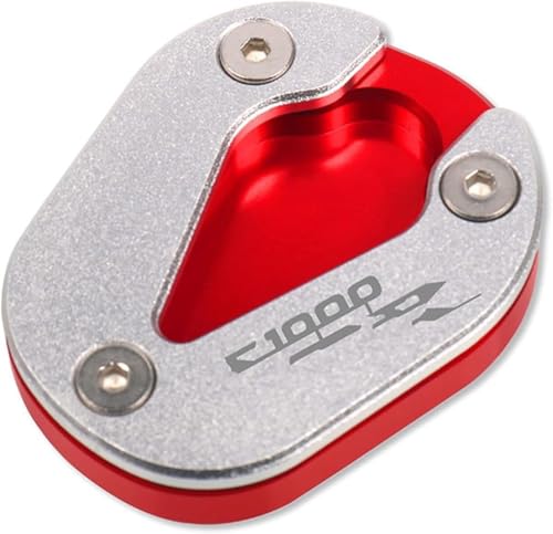 Béquille de moto extension pied latérale BMW S1000RR support rouge CNC