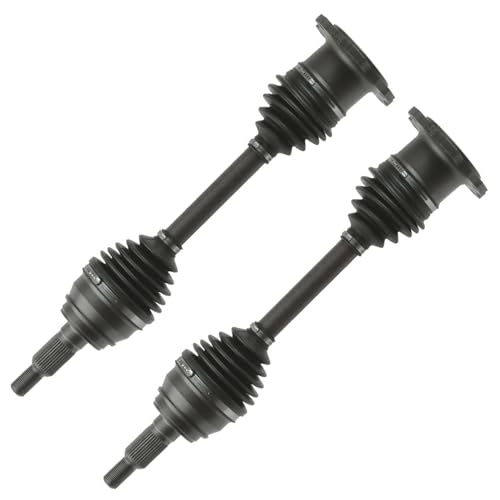 Detroit Axle - 4WD Front CV Axles for 2007-2020 Chevrolet Silverado 1500 GMC Sierra 1500 Yukon Tahoe Cadillac Escalade Suburban Avalanche CV Axle Shafts Assembly Replacement [6 Lugs]
