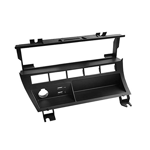 DYNAVIN E46 SE Funktionsträger Blende Mittelkonsole- Verlagerung von Klimabedienteil BZW. Heizungsbedienteil für 2DIN / Doppel DIN Umbau (mit Einzeltaster)