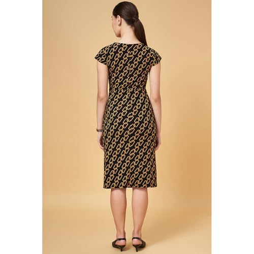 Image of Annabelle Women's Dress | Slim Fit | V Neck | Half Sleeve