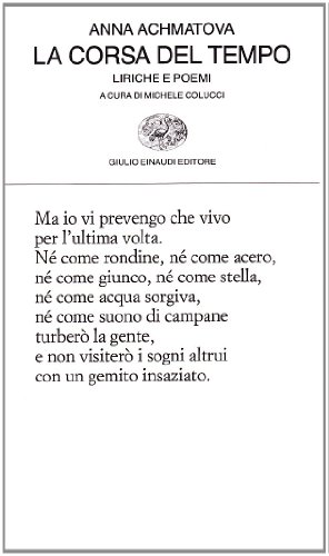 La corsa del tempo. Liriche e poemi La corsa del tempo. Liriche e poemi