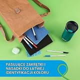 Długopisy Paper Mate Kilometrico, Długotrwałe Pisanie Końcówką O Średniej Grubości (1,0Mm), Tusz w Kolorze Czarnym, Niebieskim i Czerwonym, Tworzywo Sztuczne, 8 Sztuk