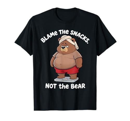 Blame The Snacks Gym Grumpy Workout T-Shirt