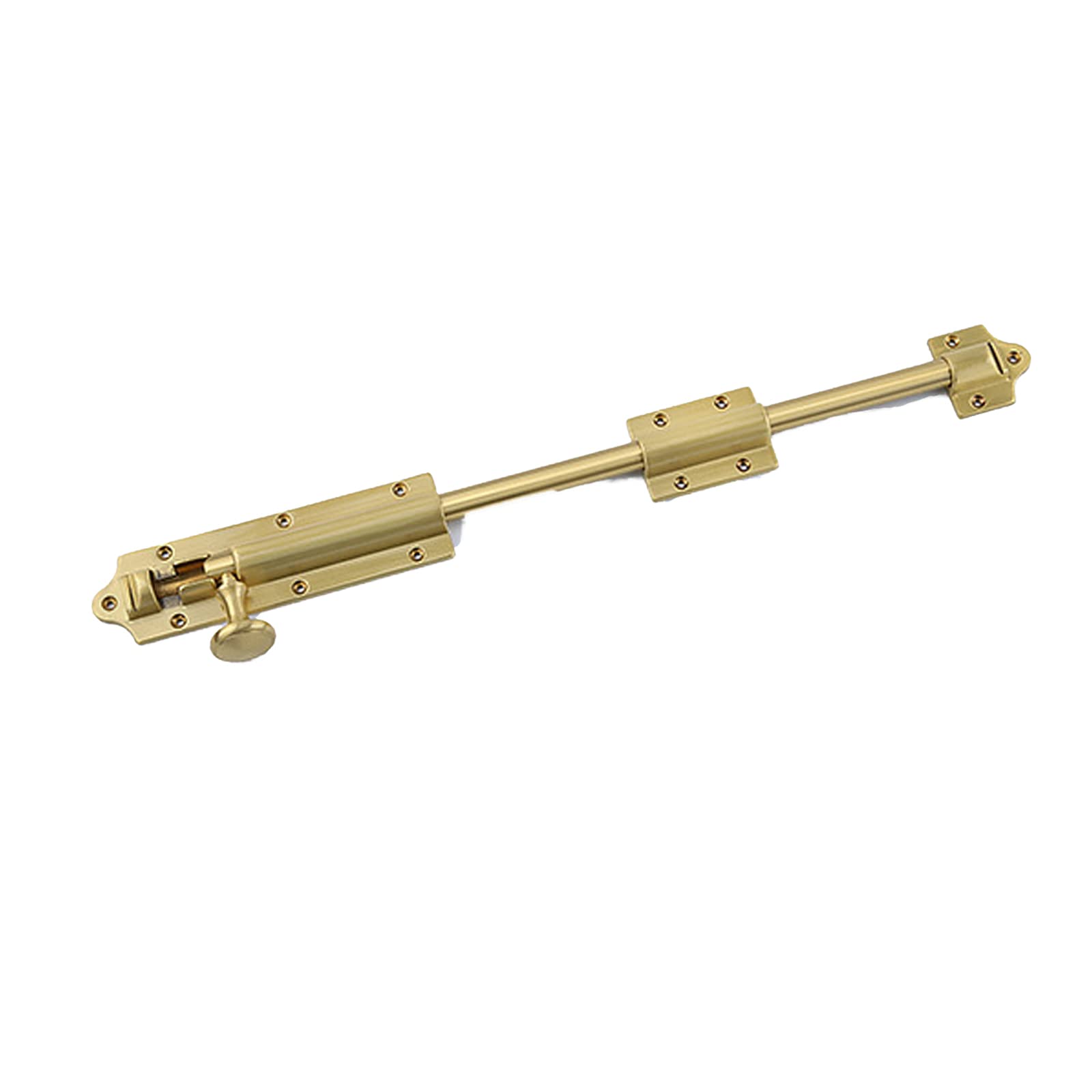 Cgjsefh One Color Door Latch, Door Slide Latch Lock Barrel Bolt With Solid Heavy Duty To Keep You And Private Antique Finish Sliding(43Cm)