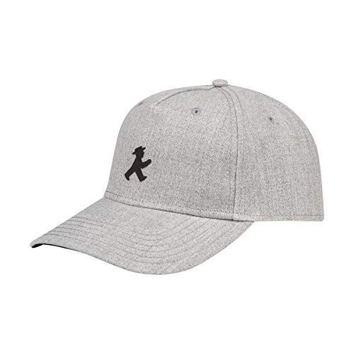 AMPELMANN Kommandant – Gorra unisex – 6 paneles, con impresión reflectante, tamaño ajustable individualmente