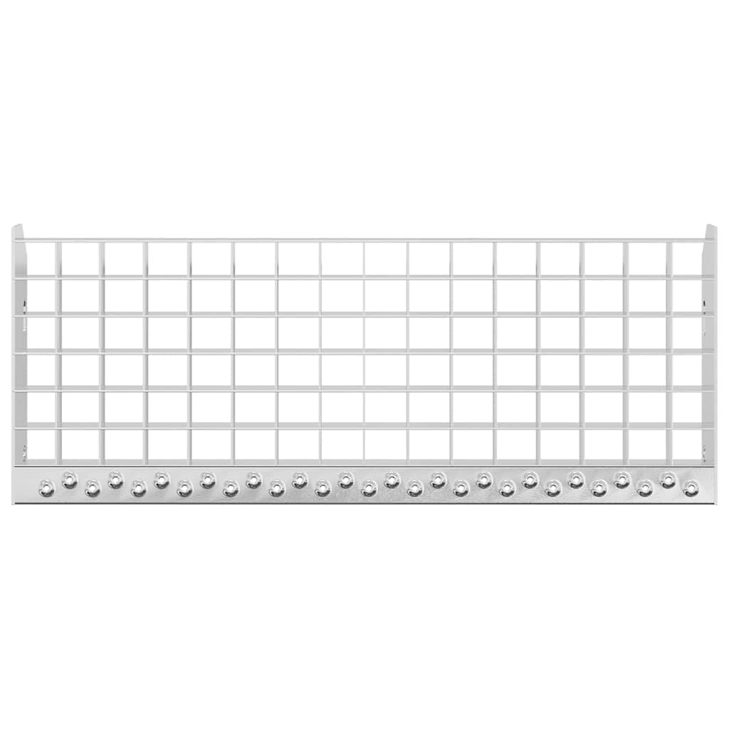 Gradino in Griglia 60x24x7 cm Acciaio Zincato -155682