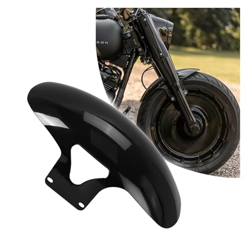 Garde-Boue Avant Noir Brillant Premium pour Softail Fatboy 2018-2022
