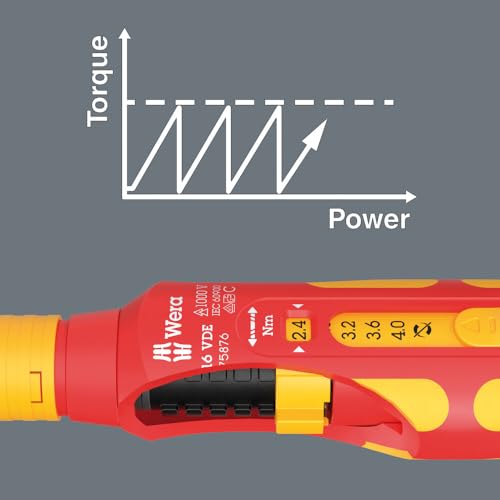 Wera 05075876001 7516 VDE Kraftform Safe-Torque Speed Drehmomentschraubendreher
