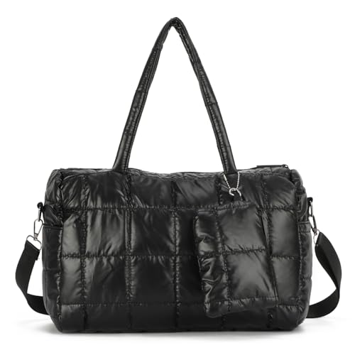 EVEOUT Puffer Bolsos de Hombro Acolchado para Mujer Grande Ligero Shoppers...