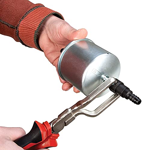 Szliyands Fuel Line Clip Removal Pliers, Stainless Steel Rubber Grip Fuel Line Petrol Clip Pipe Plier Hose Release Disconnect Removal Pliers Tool #TOP2