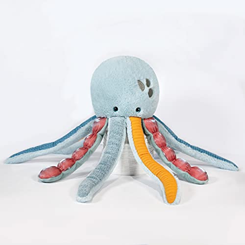 Peluche Méduse Bleue Histoire d'Ours 60 cm, cadeau de naissance idéal - 3