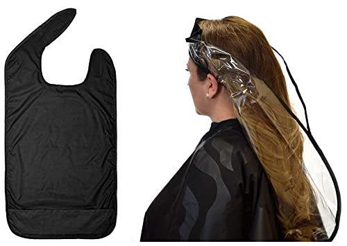 Betty Dain Embudo para el cabello y babero para adultos uso para lavado en posición verticalchampú, alternativa cómoda para ancianos, discapacitados