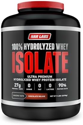 Hydrolyzed Whey Protein Isolate 5lbs (Chocolate Deluxe)