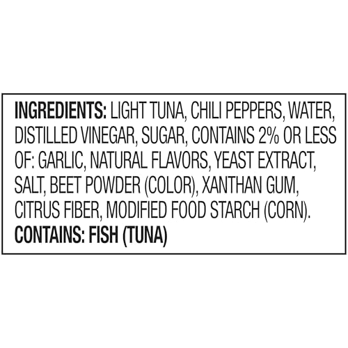 Image of StarKist Tuna Creations BOLD Sriracha Pouch (2.6 oz - 24 Pack) Wild Caught, 14g Protein Per Serving, Shelf Stable Seafood, Gluten Free, Soy Free, No Draining, Ready to Eat for Salads and Sandwiches