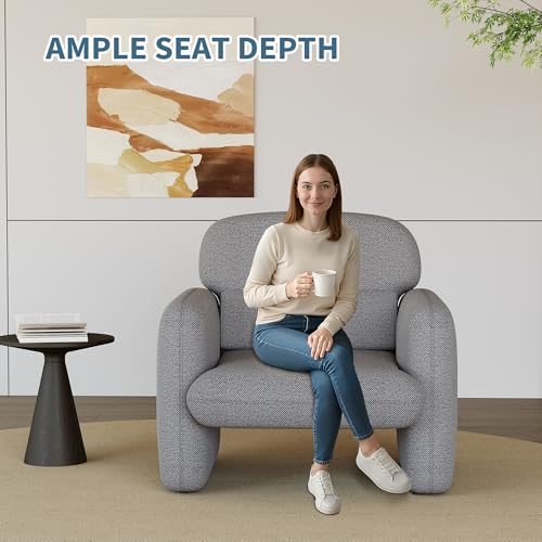 Sillón moderno plegable blanco miniatura 3